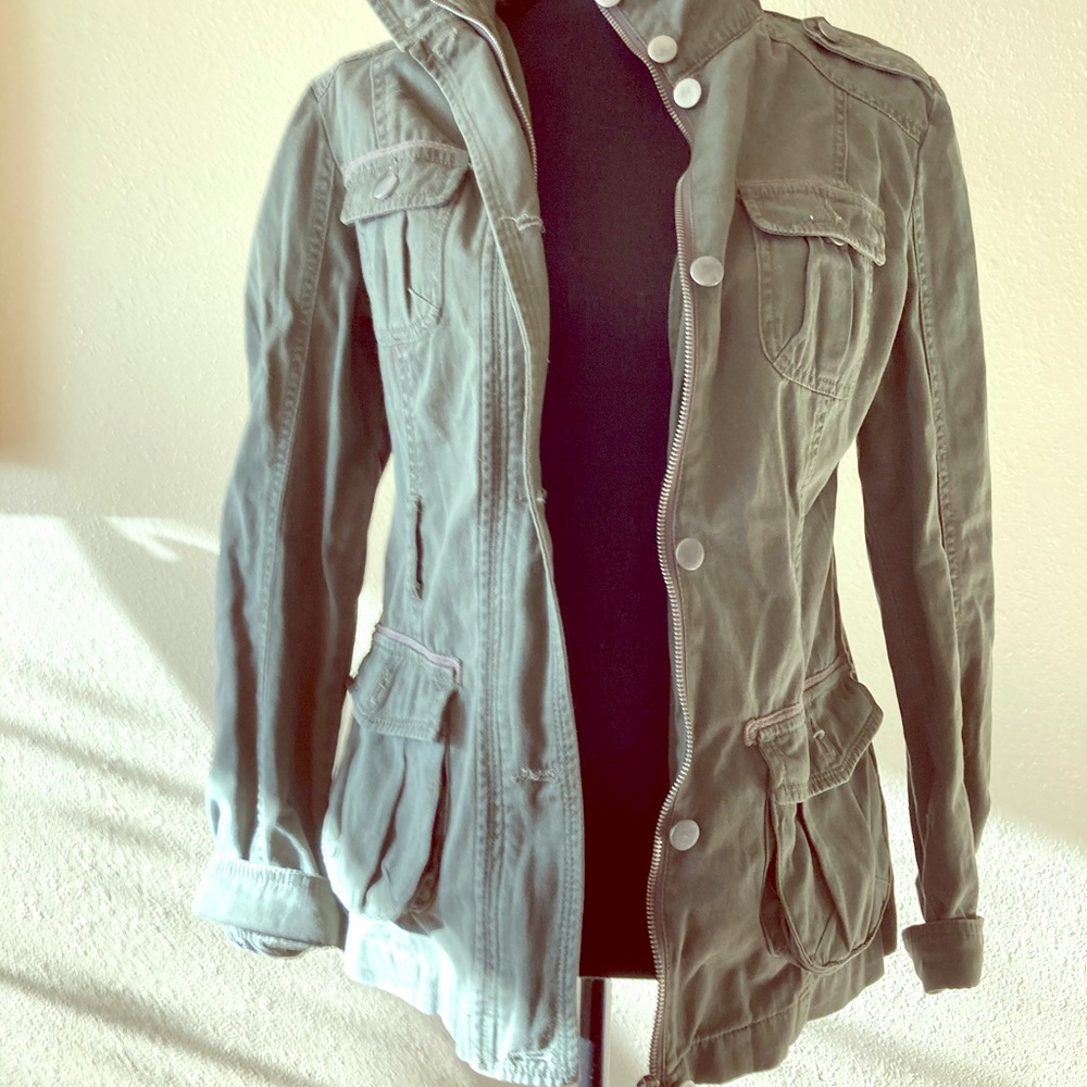 Women’s military style jacket size M